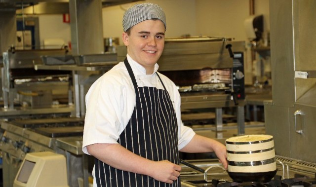 Fish dish secures chef place in cookery final