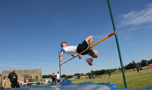 Pupils compete in sporting bubbles