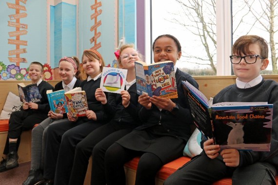 Pupils help teachers promote a love of books