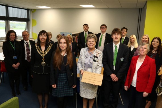 Lord Lieutenant opens new library