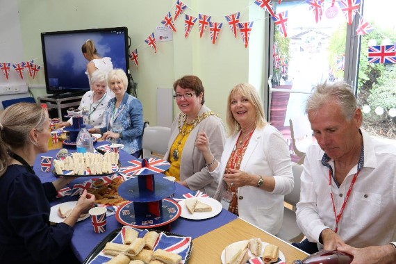 Mayor enjoys celebration afternoon tea