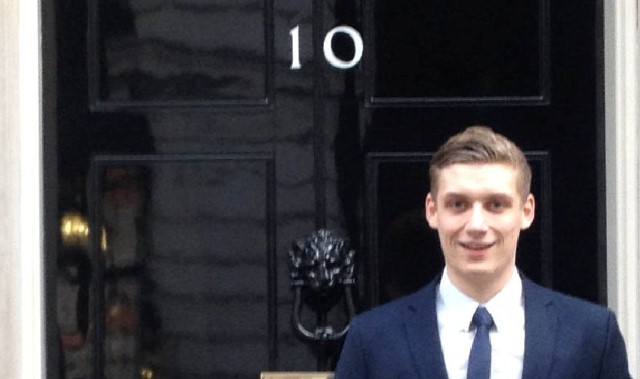 Design apprentice takes his work to Downing Street