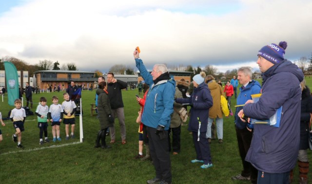 Legend of sport presents medals at school run