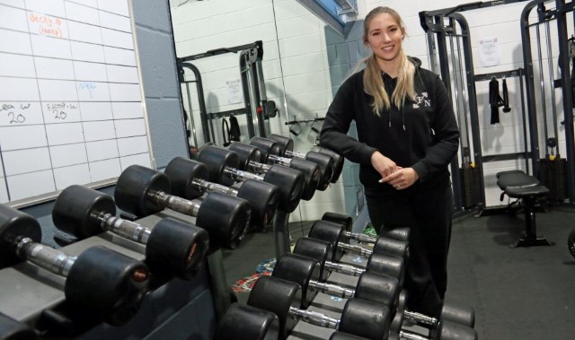 Former college student adresses clients fitness needs Former college student adresses clients fitness needs
