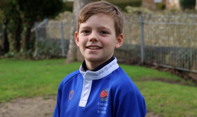 Speedy pupil races into top gear