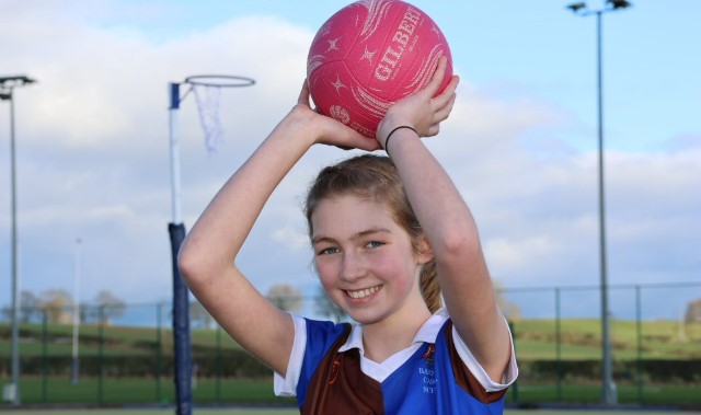 Young sports star nets a place in county team