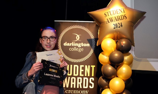 Learner takes top prize at awards ceremony Learner takes top prize at awards ceremony