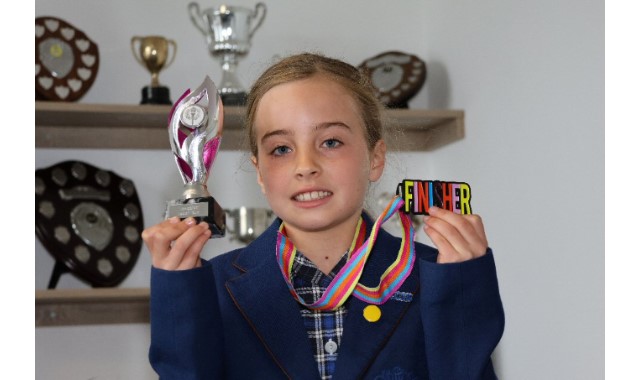Pupil secures national success in Laser Run