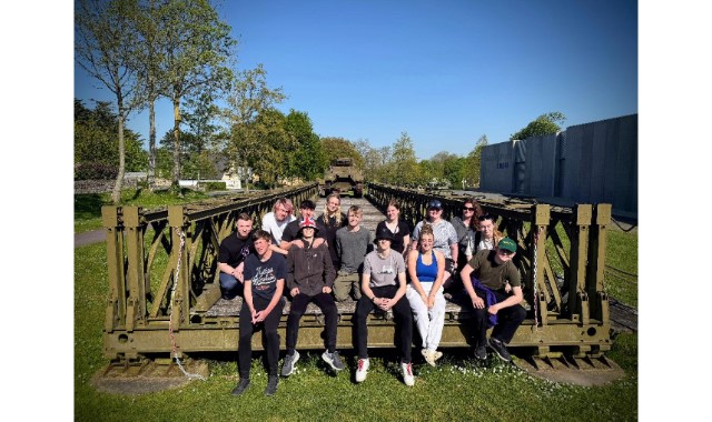 College pays poignant visit to war graves