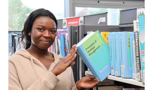 Student leaves Africa to study in UK