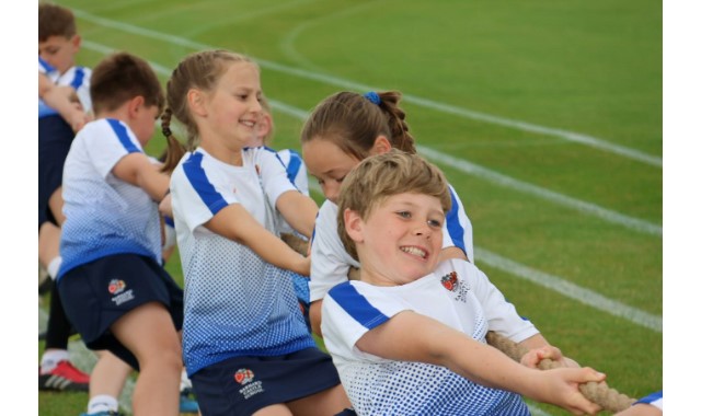 Pupils pull together for house points 