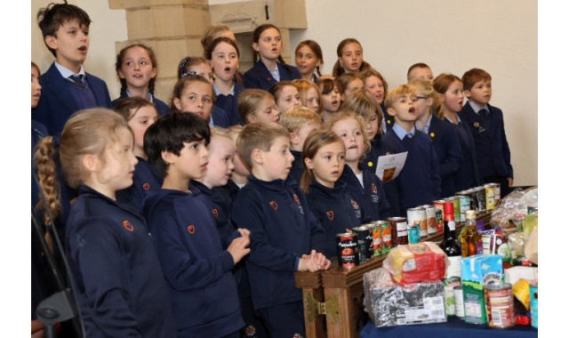 Community feasts on kindness