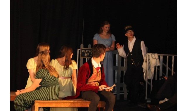 Full steam ahead for school production