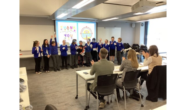 Pupils step into the spotlight to deliver dynamic pitch 