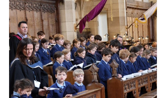 Special service marks school's foundation