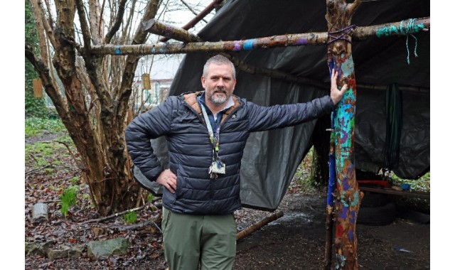 Students transform school grounds with wildlife pond