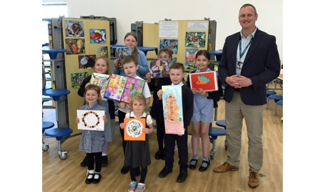 Students brush up their artistic skills 