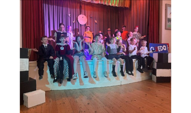 Pupils take to the stage for annual production