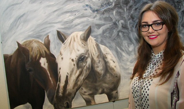 Talented students display their work at museum art exhibition