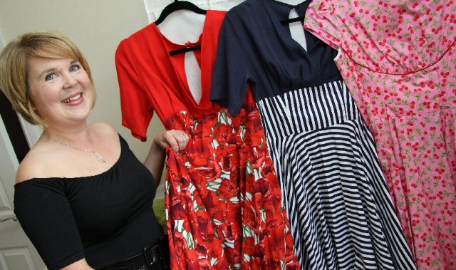 Dress maker up for award with vintage fashion designs