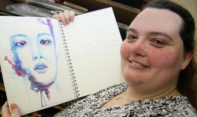 Art opens new doors to agraphobic mum