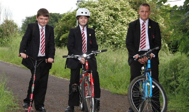 New super-safe cycle path developed at Darlington School 
