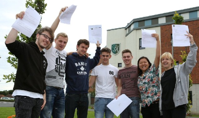 Academy's first A level students set high standards for the future