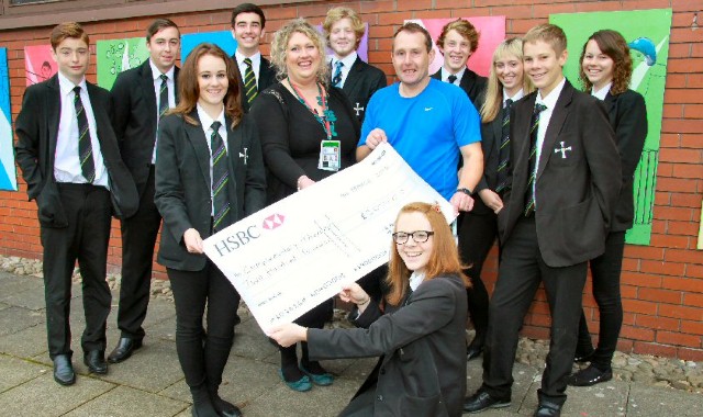 Pupils boost charity that helped teacher beat cancer Pupils boost charity that helped teacher beat cancer