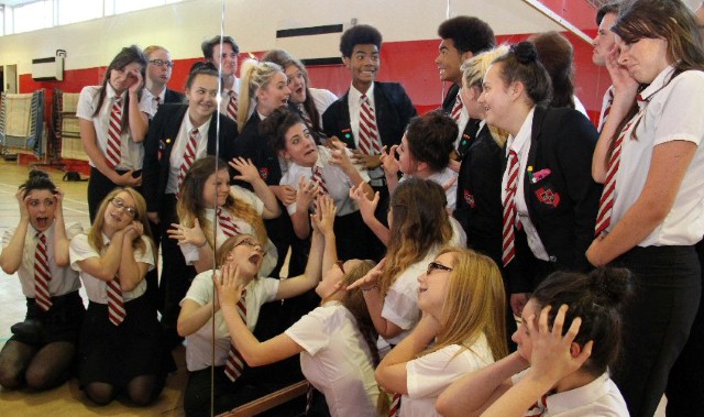Pupils act up in new dance and drama studio