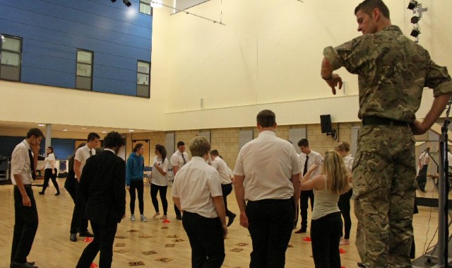 Young leaders are put through their paces by the RAF