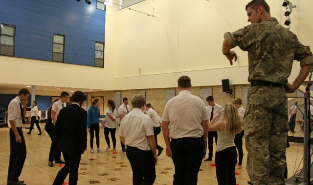 Young leaders are put through their paces by the RAF Young leaders are put through their paces by the RAF
