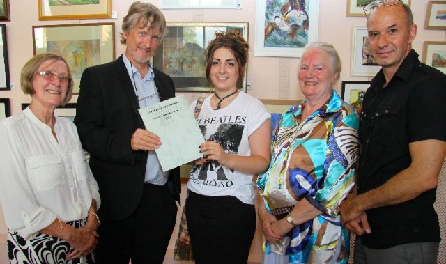 Young artists recieve society recognition