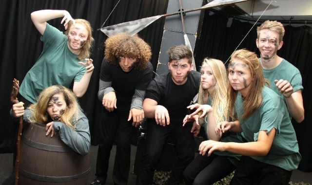 Animal antics as pupils take to the stage