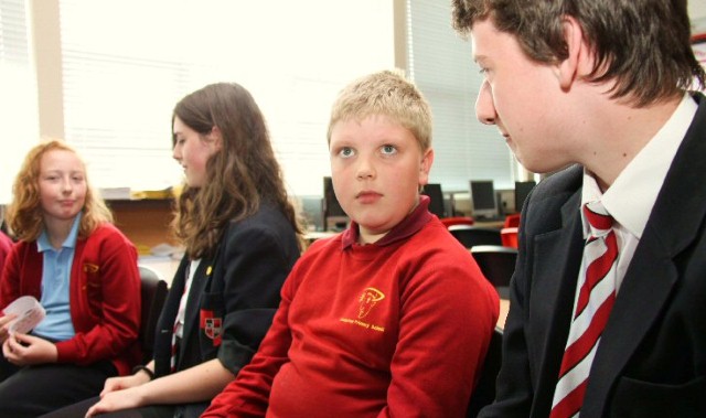 Primary pupils look to their peers