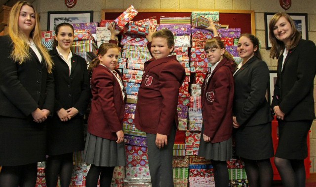 Pupils at two North East schools show their generosity 