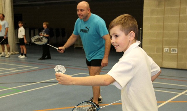 Dads and lads help to promote healthy living