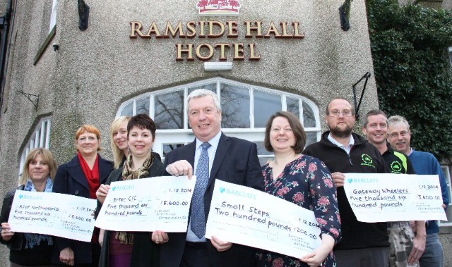 Christmas comes early for Durham charities