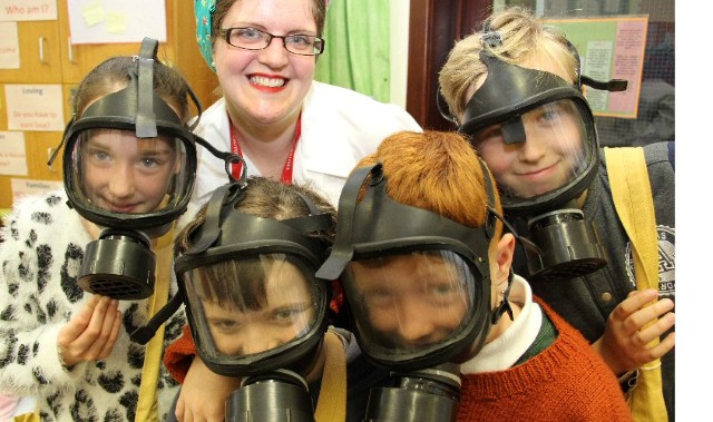 Pupils turn back time to experience life in WW1