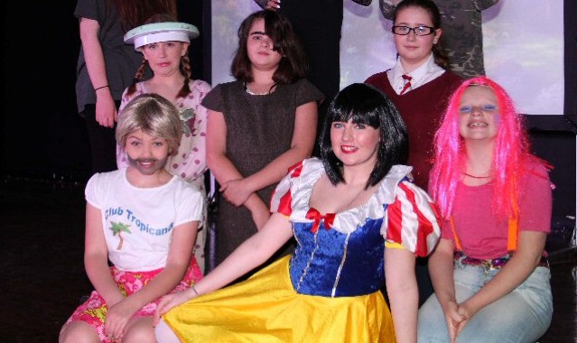 Pupils perform classic pantomime with an added extra