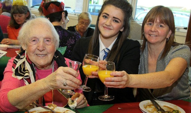 OAPs are given the VIP Christmas treatment