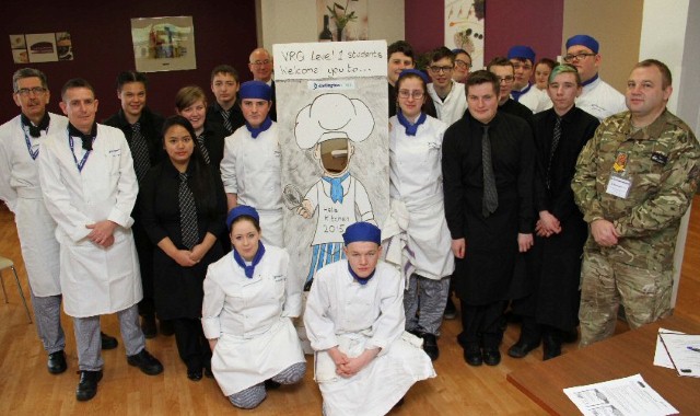 Students prepare for battle in Hell's Kitchen competition