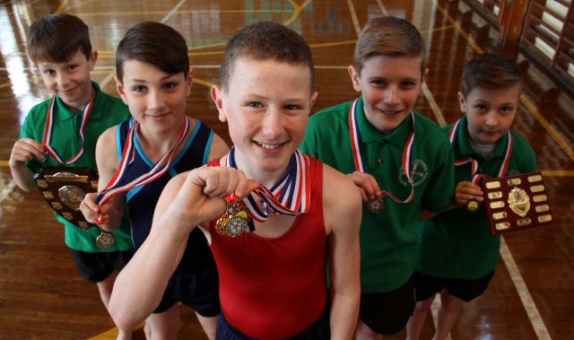 Students are head over heels after gym win