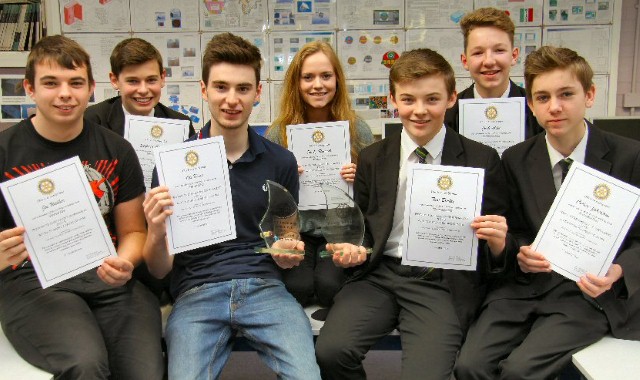 Students claim a double first in an annual educational contest Students claim a double first in an annual educational contest