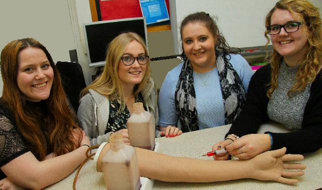 Young medics are inspired to take up careers within the NHS