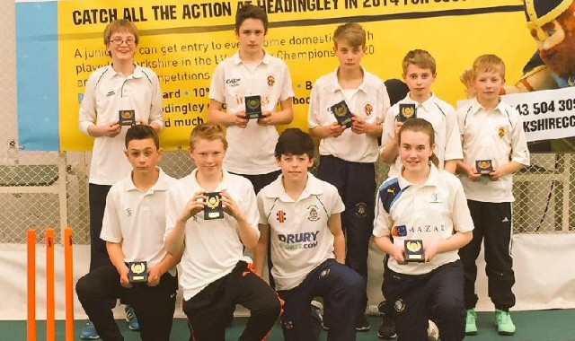 Cricketers take the Indoor Yorkshire Championships 