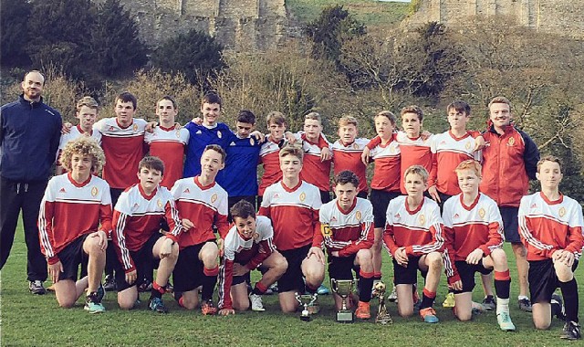 Year 9 football team nets hat-trick of awards