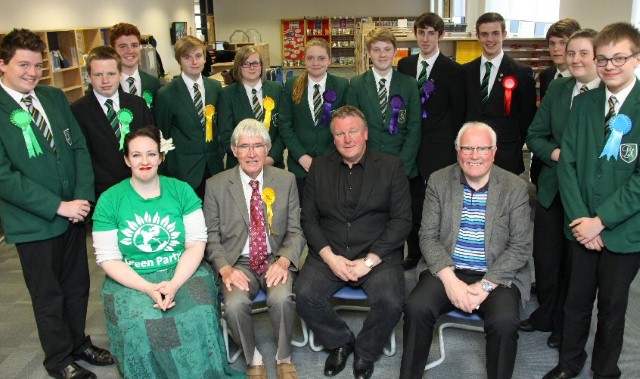 Student politicians formulate campaigns for academy election 