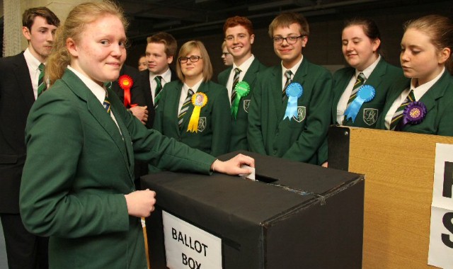 School election helps inspire interest in politics 