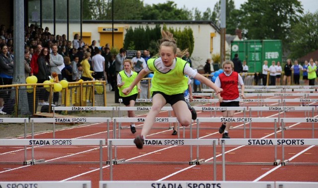 Elite runner races into school sports day record books