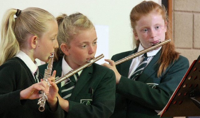 Primary musicians show of their talent at summer concert